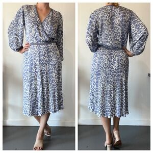 Vintage Printed Knit Dress